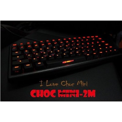 Noppoo Choc Mini-2M 84 keys wireless/wired backlight keyboard USB NKRO Mechanica