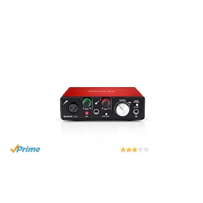 Amazon.com: Focusrite Scarlett Solo (2nd Gen) USB Audio Interface with Pro Tools