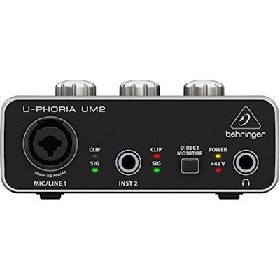 Behringer UM2 Audio Interface: Amazon.ca: Musical Instruments, Stage & Studio