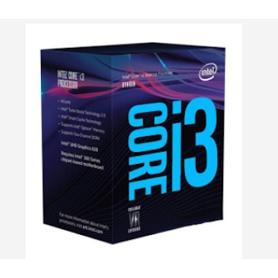 Intel Coffee Lake Core i3 8350K Quad Core 4.0Ghz 6MB LGA 1151 4 Core/ 4 Threads