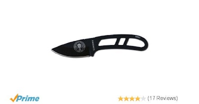 Amazon.com : ESEE Knives Black CANDIRU Fixed Blade Knife w/ Polymer Sheath : Fix