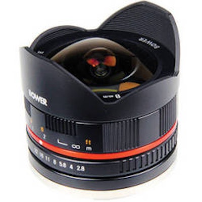 Bower 8mm f/2.8 Ultra Compact Fisheye Lens