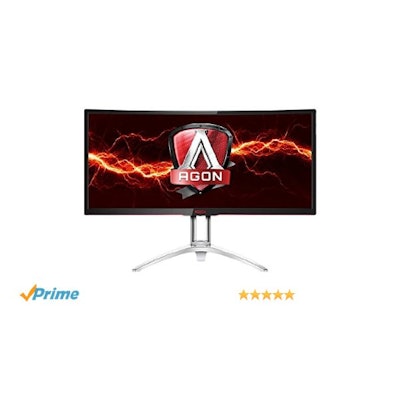 Amazon.com: AOC Agon AG352UCG 35” Curved Gaming Monitor, G-Sync, 21:9, 3440x1440