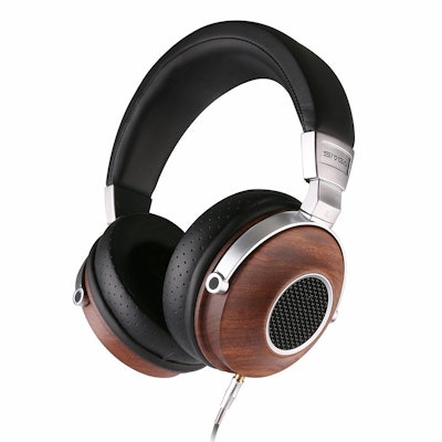 Wood Over Ear Deep Bass Headphones with Open Back Design