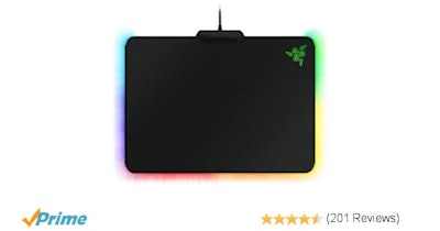 Amazon.com: Razer Firefly - Hard Gaming Mouse Mat with Chroma Custom Lighting: E