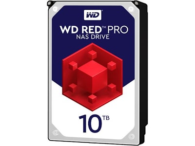 WD Red Pro 10TB NAS Hard Disk Drive - 7200 RPM Class SATA 6Gb/s 256MB Cache 3.5 