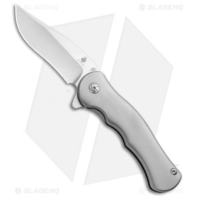 Kizer Cutlery Mini Dorado Flipper Knife Titanium (3" SW M390) Ki3455A1 - Blade H