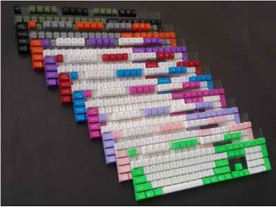 104 ABS Double Shot Keycap Set by Tai-Hao