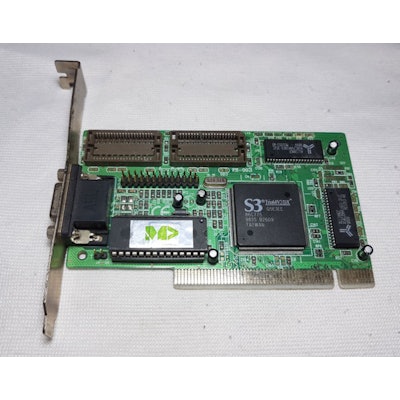 S3 Trio64v2/dx 1 MB VGA PCI Card