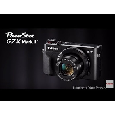 Canon PowerShot G7 X Mark II 20.1 MP Compact Digital Camera - 1080p