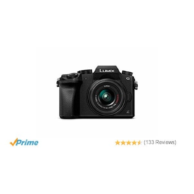 Amazon.com : Panasonic LUMIX DMC-G7KK DSLM Mirrorless 4K Camera, 14-42 mm Lens K