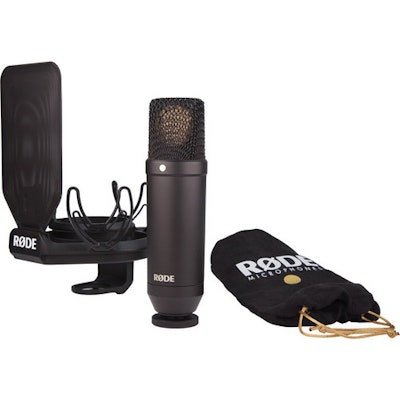 Rode  NT1 Cardioid Condenser Microphone NT-1 KIT B&H Photo Video