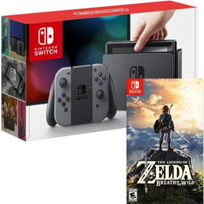 Nintendo Switch with Zelda Download