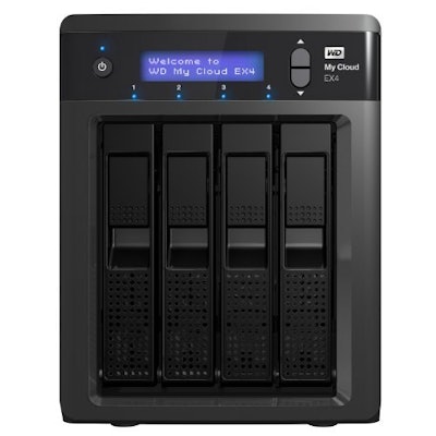 WD My Cloud EX4 Diskless: High-Performance NAS, Ultimate Reliability, Personal C