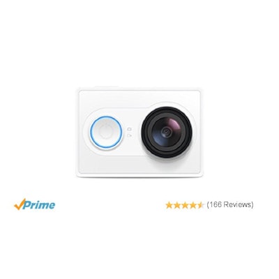 Amazon.com : Xiaomi XYACWW Yi Action Camera with Wi-Fi, White - International Ve