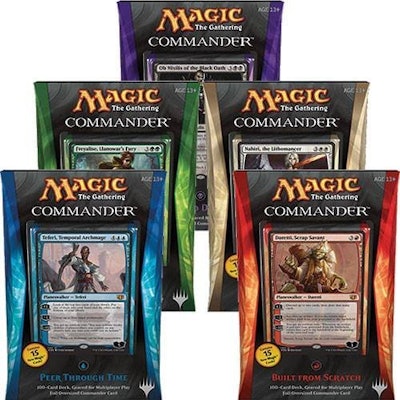 Magic The Gathering (MTG) Commander 2014 - Complete Set Of All 5 Decks