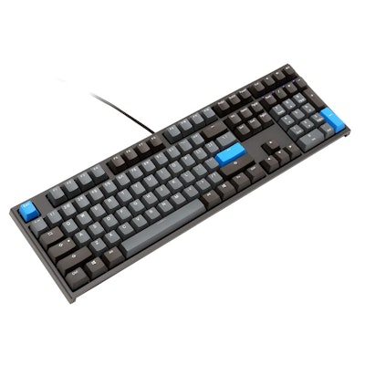 Ducky One 2 Skyline Double Shot PBT Mechanical Keyboard with Cherry MX Brown, Bl