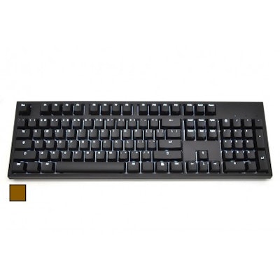 WASD Keyboards CODE 104-Key Mechanical Keyboard - Cherry MX Brown