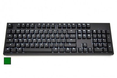 WASD Keyboards CODE 104-Key Mechanical Keyboard - Cherry MX Green - CODE Keyboar