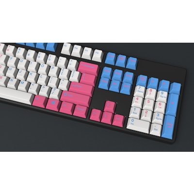 [IC] GMK dip: the semi-symmetrical, neon-colored keycap set