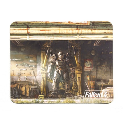 The Bethesda Store -  Fallout 4 Garage SteelSeries QcK+ Mousepad - Gaming Access