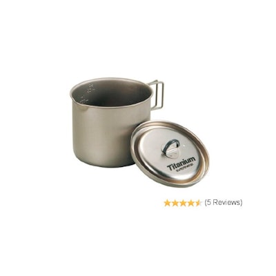 Evernew Titanium Mug Pot 900mL