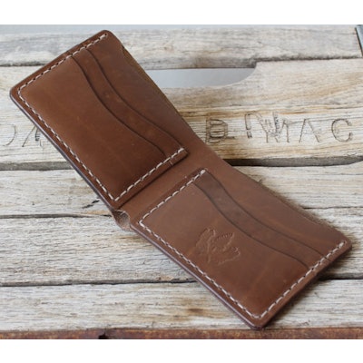 Horween Chromexcel Leather Wallet / Mens by SageandPineLeather