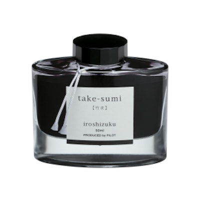 Iroshizuku Ink - Black Take-Sumi - 50 ml 