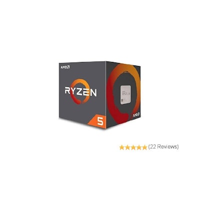 AMD Ryzen 5 1600 w/ boxed wraith spire cooler
