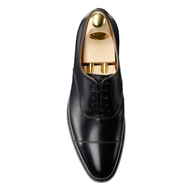 Radstock Black Calf Oxford Shoe | Crockett & Jones