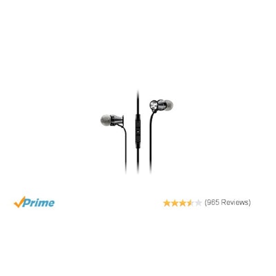 Amazon.com: Sennheiser Momentum In Ear (iOS version) - Black Chrome: Home Audio