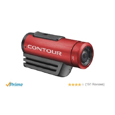 Amazon.com : Contour ROAM2 Waterproof Video Camera (Red) : Contour Roam : Camera