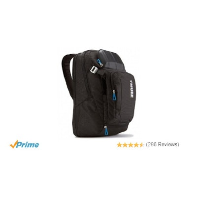 Amazon.com: Thule Crossover 32L Backpack - black One Size: Computers & Accessori