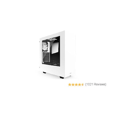 Amazon.com: NZXT S340 Mid Tower Computer Case, White (CA-S340W-W1): Computers & 