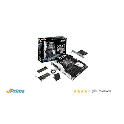 Amazon.com: ASUS ATX DDR4 3000 LGA 2011-3 Motherboards X99-DELUXE/U3.1: Computer