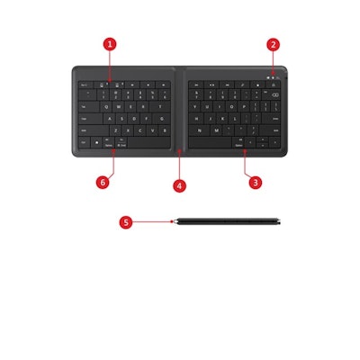 Universal Foldable Keyboard | Microsoft Accessories