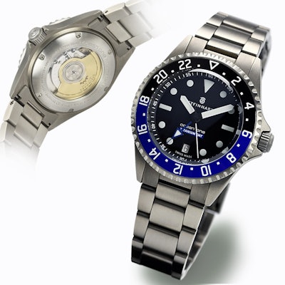 Ocean Titanium 500 GMT Premium - Taucheruhren  - Steinhartwatches