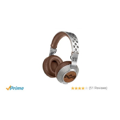 Amazon.com: House of Marley EM-FH033-SD Liberate XL Headphones: Home Audio & The
