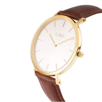 Classic Tan Watch | Classic Men's Watches | Lord Timepieces