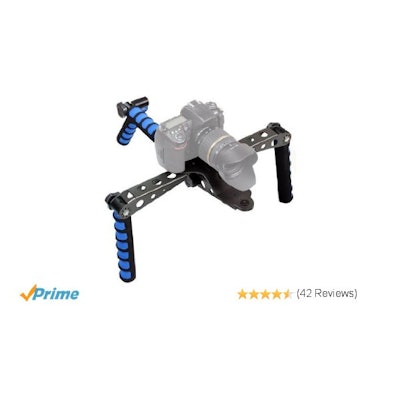 Amazon.com : Pro Steady DSLR Rig System with Shoulder Mount For Video Stabilizat