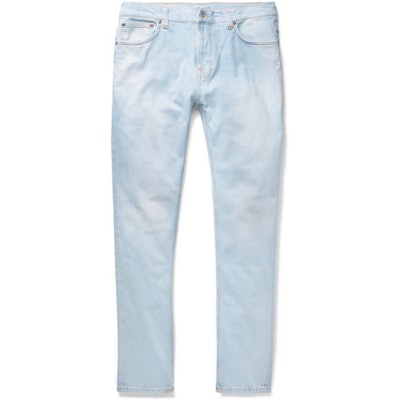 Nudie Jeans - Brute Knut Slim-Fit Tapered Organic Stretch-Denim Jeans