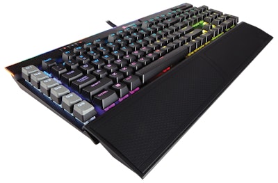 K95 RGB PLATINUM Mechanical Gaming Keyboard — Cherry MX Speed — Black