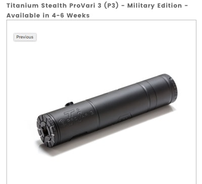 ProVari P3 Stealth - Military Edition - Titanium
