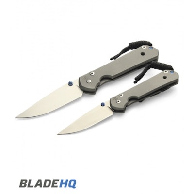 Chris Reeve Large Sebenza 21 Knife (3.625" Stonewash) - Blade HQ