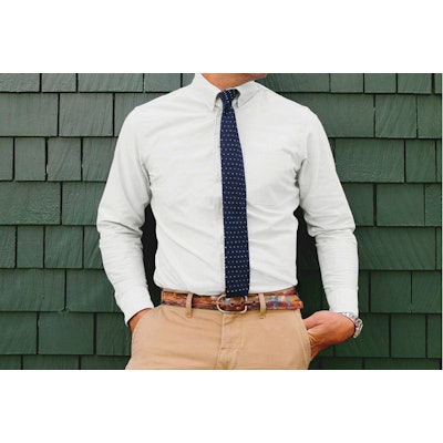 The Jack in White Everyday Oxford | Taylor Stitch