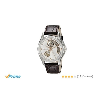 Amazon.com: Hamilton Men's Open Heart watch #H32565555: Watches