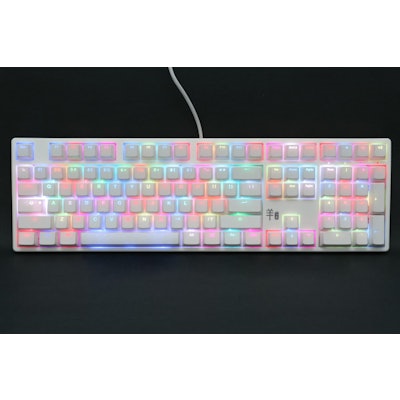 Ducky Year of the Goat RGB LED Backlit Mechanical Gaming Keyboard (Brown Cherry