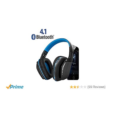 Amazon.com: Wireless Gaming Headset, Weton V4.1 Bluetooth Overhead Headphones wi