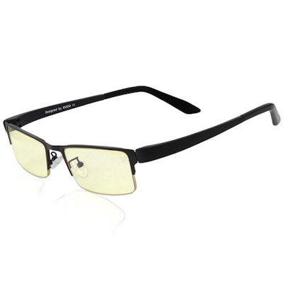 Duco Semi Frame Video Computer Glasses Black GX090-B |GX090-B| :