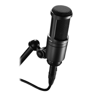 Audio-Technica AT2020 Cardoid Condenser Microphone 